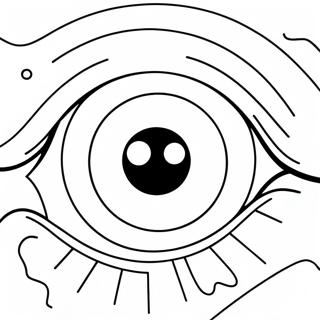 Anime Eye Coloring Page 41612-33388