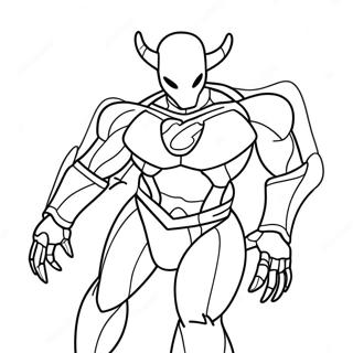 Blue Beetle Coloring Page 4161-3496