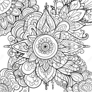 Soul Mandala Coloring Page 41652-33418