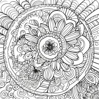 Soul Mandala Coloring Page 41652-33420