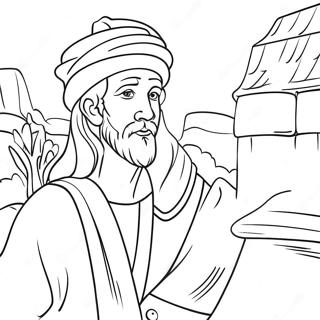 Nehemiah Coloring Page 41692-33450