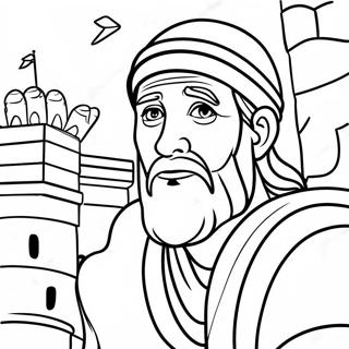 Nehemiah Coloring Page 41692-33451