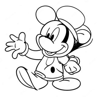 Sorcerer Mickey Coloring Pages