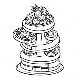 Pizza Tower Coloring Pages