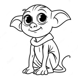 Dobby Coloring Pages