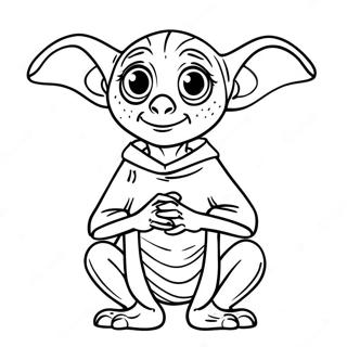 Dobby The House Elf Coloring Page 41772-33510