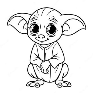 Dobby The House Elf Coloring Page 41772-33512