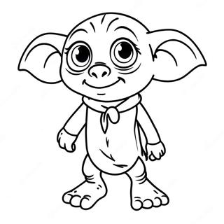 Dobby With Socks Coloring Page 41773-33527