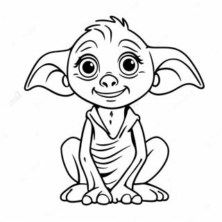 Dobby With Socks Coloring Page 41773-33528