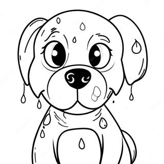 Harry The Dirty Dog Coloring Pages