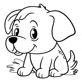 Harry The Dirty Dog Coloring Page 41792-33530