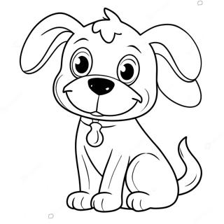 Harry The Dirty Dog Coloring Page 41792-33532