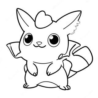 Charming Sprigatito Pokemon Coloring Page 4182-3513