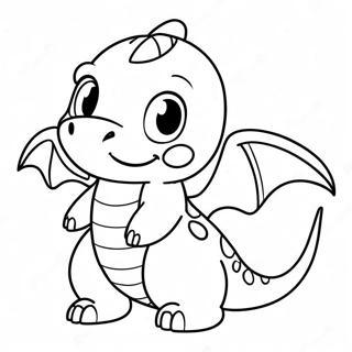 Cute Dragonite Flying Coloring Page 41863-33588