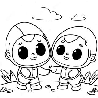 Adventurous Tuttle Twins Coloring Page 41883-33601