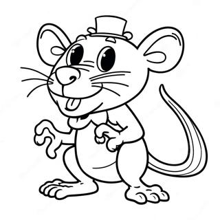 Rat Fink Coloring Pages