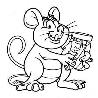 Rat Fink Coloring Page 41902-33610