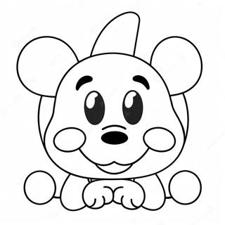 Disney Emoji Coloring Pages