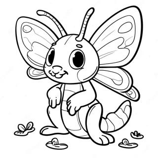 Bugsnax Coloring Page 41972-33667