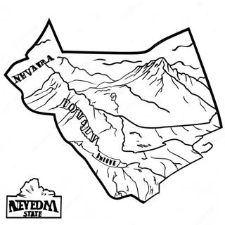 Nevada Coloring Pages