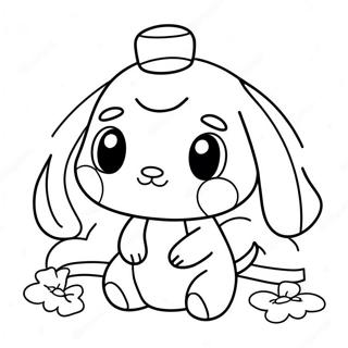 Cinnamoroll Coloring Page 41-27