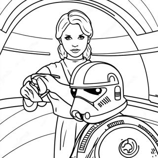 Realistic Star Wars Coloring Page 42002-33699