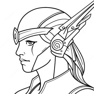 Technoblade Coloring Page 42082-33758