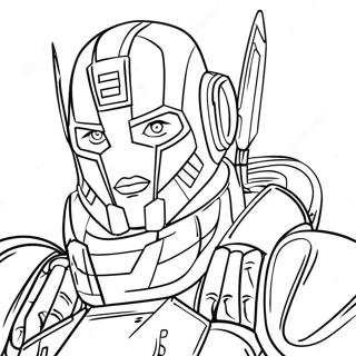 Technoblade Coloring Page 42082-33760