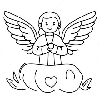 God Loves You Coloring Page 42112-33779