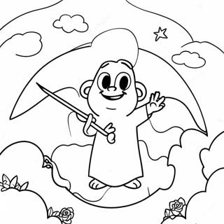 God Loves You Coloring Page 42112-33780