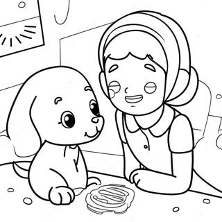 Komi Can T Communicate Coloring Page 42122-33790