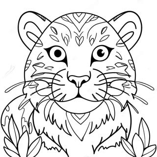 Wild Cat Coloring Page 42142-33808