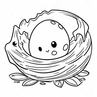 Dinosaur Egg Coloring Pages