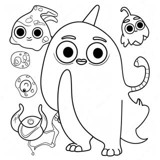 Monsters Vs Aliens Coloring Page 42192-33848