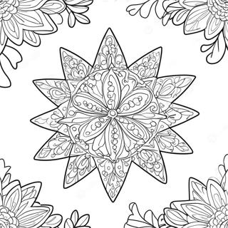 Christmas Tree Star Coloring Page 42202-33855