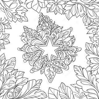 Christmas Tree Star Coloring Page 42202-33856