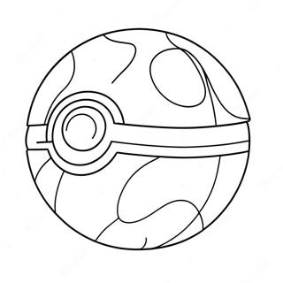 Pokeball Coloring Page 4221-3547