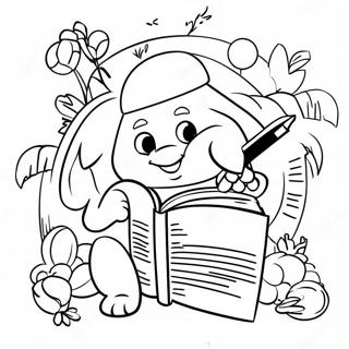 Adventurous Bible Abcs Coloring Page 42223-33875