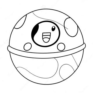 Pokeball Coloring Pages