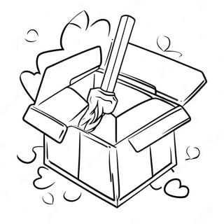 Box Coloring Pages