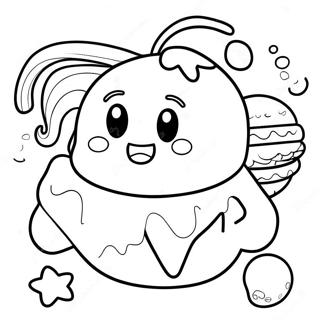 Sugar Rush Coloring Pages