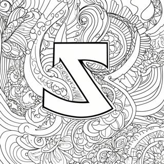 Supreme Logo Coloring Page 42293-33928