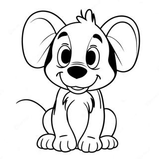 Disney Animal Coloring Page 42312-33940