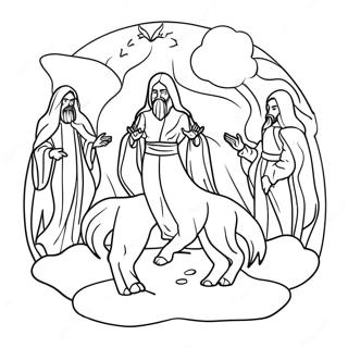 Transfiguration Magic Creatures Coloring Page 42322-33952