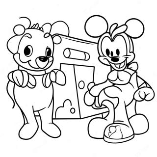 Disney Doorables Coloring Pages