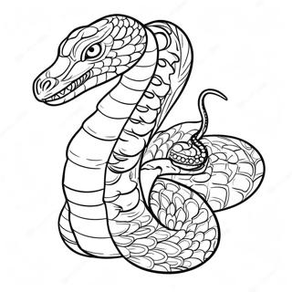 Obanai With Snake Breathing Coloring Page 42363-33987