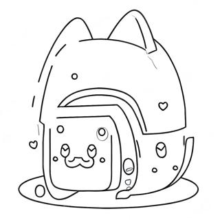 Nyan Cat Coloring Pages