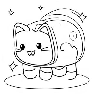 Nyan Cat Coloring Page 42372-33991