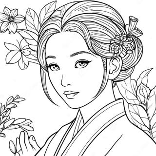 Kanae Coloring Pages