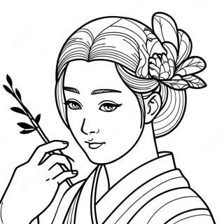 Kanae Coloring Page 42402-34018